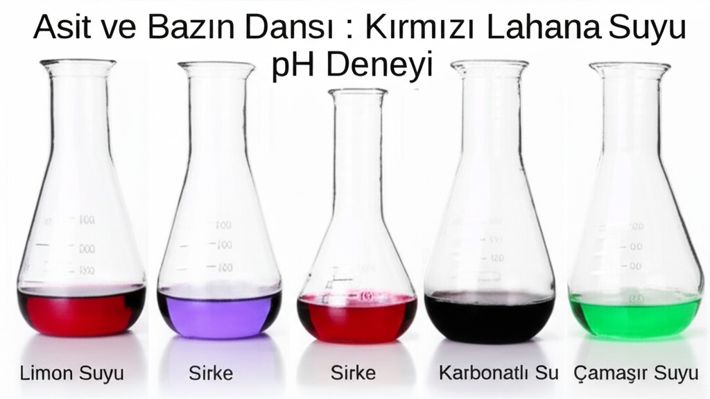Asit ve Bazın Dansı: Kırmızı Lahana Suyu pH Deneyi