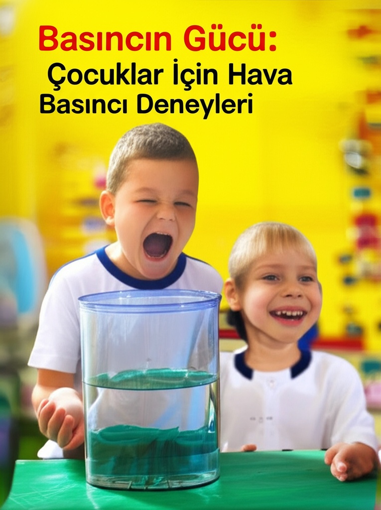 Basıncın Gücü: Çocuklar İçin Hava Basıncı Deneyleri