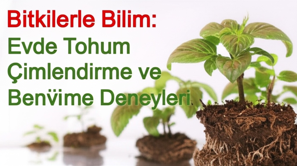 Bitkilerle Bilim: Evde Tohum Çimlendirme ve Büyüme Deneyleri