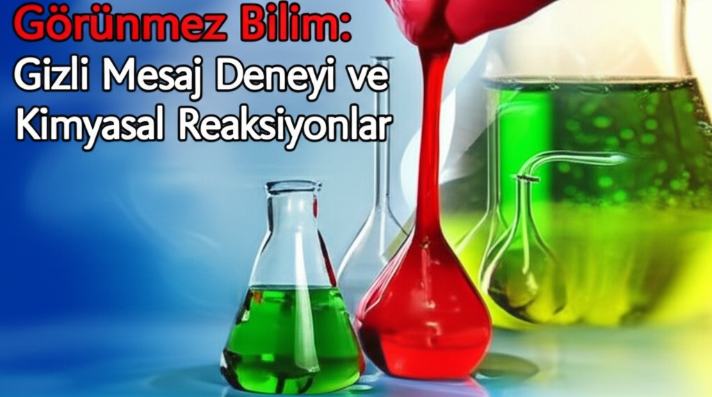 Görünmez Bilim: Gizli Mesaj Deneyi ve Kimyasal Reaksiyonlar