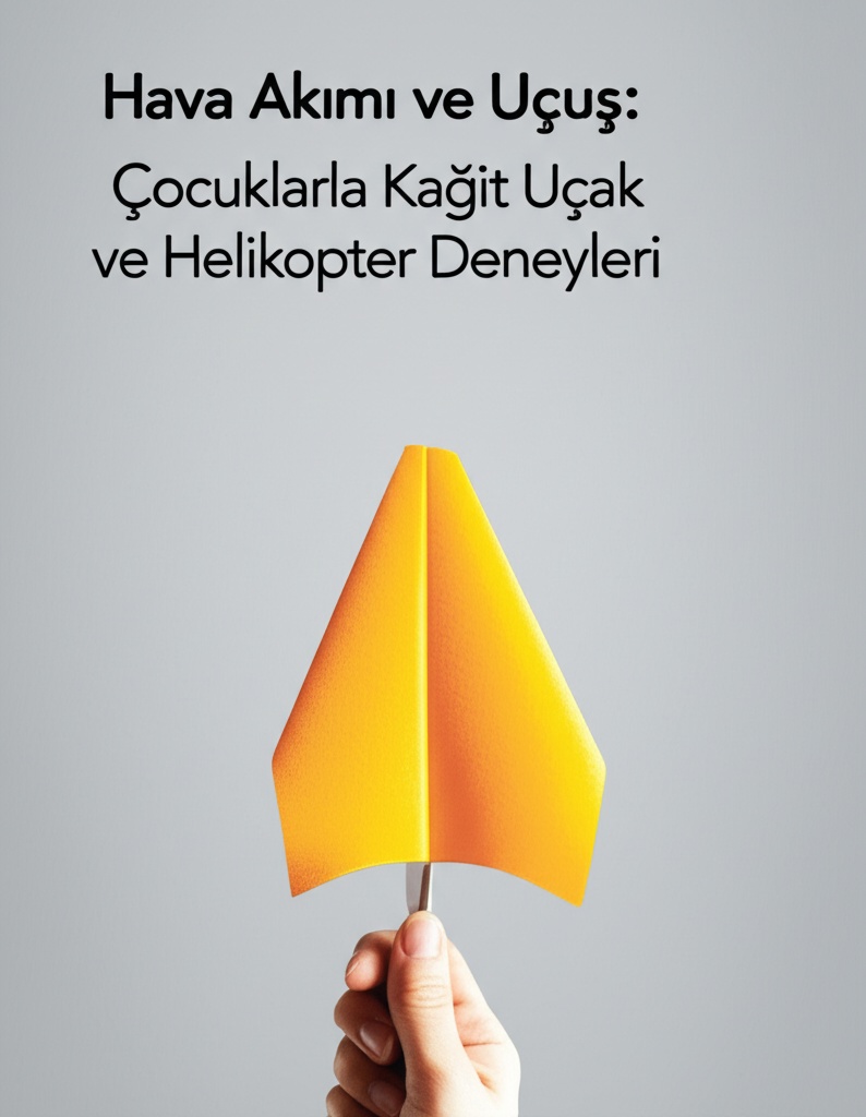 Hava Akımı ve Uçuş: Çocuklarla Kağıt Uçak ve Helikopter Deneyleri