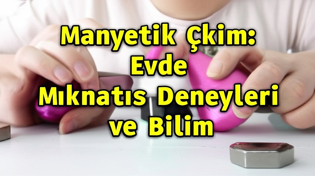 Manyetik Çekim: Evde Mıknatıs Deneyleri ve Bilim