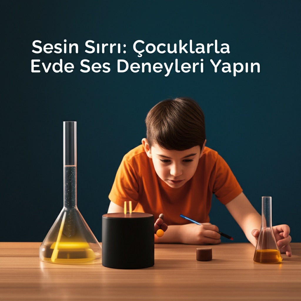 Sesin Sırrı: Çocuklarla Evde Ses Deneyleri Yapın